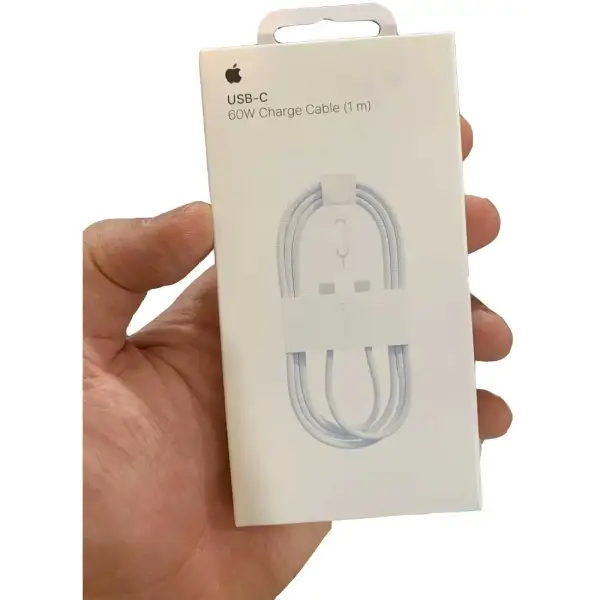 کابل تایپ سی فست شارژ 60 وات یک متری اپل